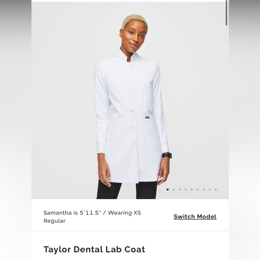 NWT Women’s FIGS Taylor Dental Lab Coat, size M
